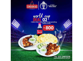 Choakas Foods World Cup Deal 2 For Rs.800/-